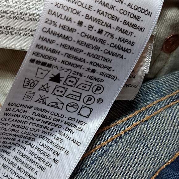 Snoop Dogg x Levis Lot 420 Mens 34 X 30 Paisley bandana jeans ( Cotton /… - Picture 9 of 13